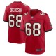 Men's Tampa Bay Buccaneers Ben Bredeson Red Game Jersey