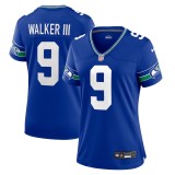 Women's Seattle Seahawks Kenneth Walker III Royal Player Jersey