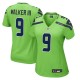 Women's Seattle Seahawks Kenneth Walker III Neon Green Game Jersey