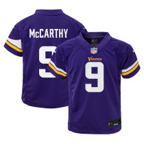 Toddler Minnesota Vikings J.J. McCarthy Purple Game Jersey