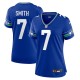 Women's Seattle Seahawks Geno Smith Royal Player Jersey