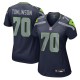 Women's Seattle Seahawks Laken Tomlinson College Navy Game Jersey