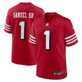 Men's San Francisco 49ers Deebo Samuel Sr Scarlet Alternate Game Jersey