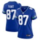 Women's Seattle Seahawks Noah Fant Royal Throwback Player Game Jersey