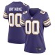 Women's Minnesota Vikings Purple Classic Custom Game Jersey