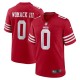 Men's San Francisco 49ers Samuel Womack III Scarlet Game Jersey