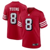 Men's San Francisco 49ers Steve Young Scarlet Retired Alternate Game Jersey