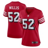 Women's San Francisco 49ers Patrick Willis Scarlet Alternate Game Jersey