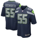Men's Seattle Seahawks Brian Bosworth College Navy Game Retired Player Jersey