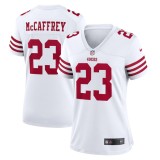 Women's San Francisco 49ers Christian McCaffrey White Player Jersey