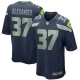 Men's Seattle Seahawks Shaun Alexander College Navy Game Retired Player Jersey