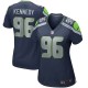 Women's Seattle Seahawks Cortez Kennedy College Navy Game Retired Player Jersey