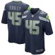 Men's Seattle Seahawks Kenny Easley College Navy Game Retired Player Jersey