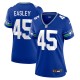 Women's Seattle Seahawks Kenny Easley Royal Throwback Retired Player Game Jersey