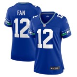 Women's Seattle Seahawks 12s Royal Player Jersey