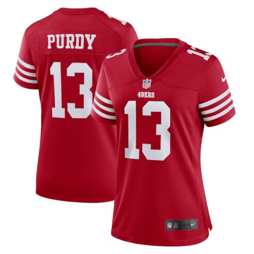 Women's San Francisco 49ers Brock Purdy Scarlet Player Jersey