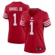 Women's San Francisco 49ers Deebo Samuel Sr Scarlet Game Jersey