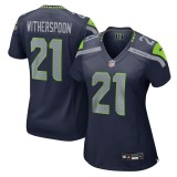 Women's Seattle Seahawks Devon Witherspoon College Navy Team Game Jersey