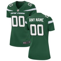 Women's Gotham Green New York Jets Custom Game Jersey
