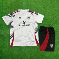 Kids MUFC 25/26 Pre Match Jersey and Short Kit