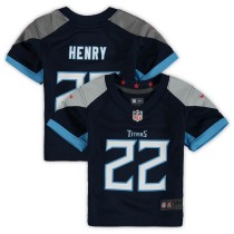 Toddler Tennessee Titans Derrick Henry Navy Game Jersey