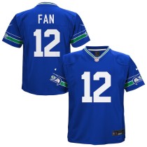 Toddler Seattle Seahawks 12th Fan Royal Game Jersey