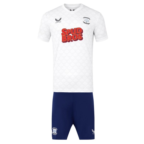 Kids Preston North End 25/26 Home Jersey and Short Kit