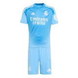 Kids Real Madrid 25/26 Goalkeeper Jersey and Short Kit