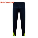 Kids Real Madrid 25/26 Retro Half-Zip Training Sweatshirt and Pants Set E2571