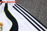 Kids Real Madrid 25/26 Retro Half-Zip Training Sweatshirt and Pants Set E2572