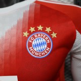 Player Version Bayern Munich 25/26 Home Long Sleeve Authentic Jersey