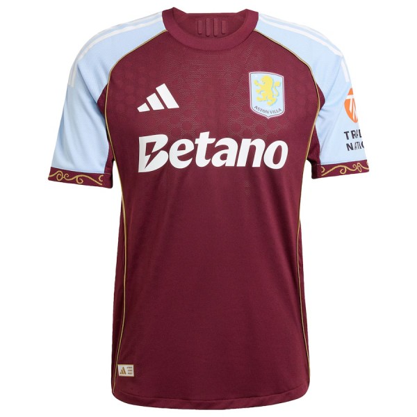 Player Version Aston Villa 25/26 Home Authentic Jersey