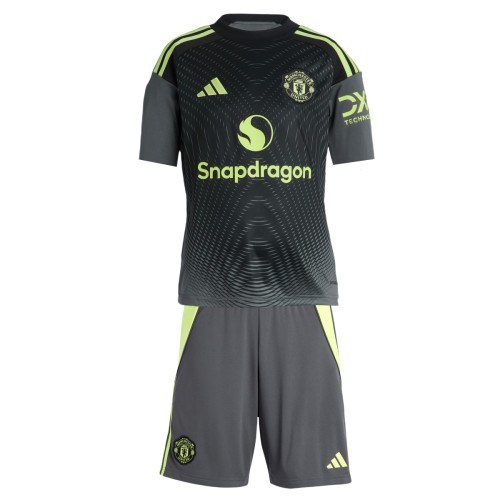 Kids MUFC 25/26 Goalkeeper Jersey and Short Kit