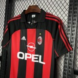 AC Milan 2000/2002 Home Retro Jersey