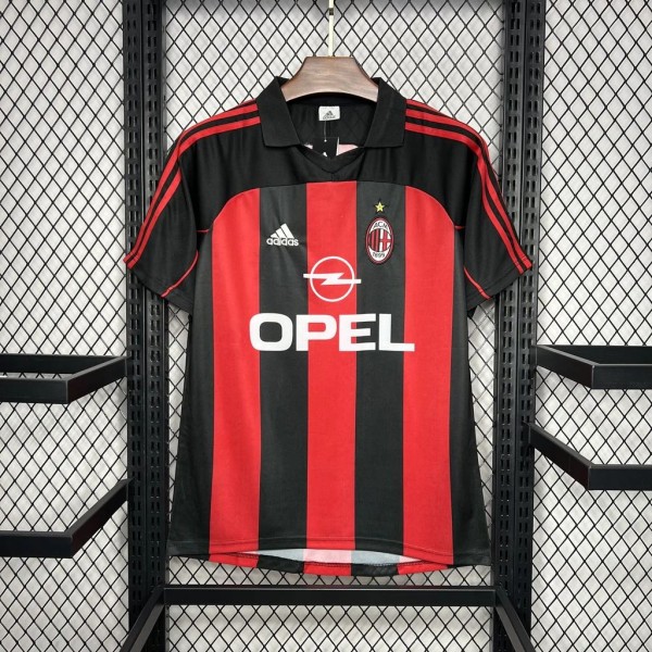 AC Milan 2000/2002 Home Retro Jersey