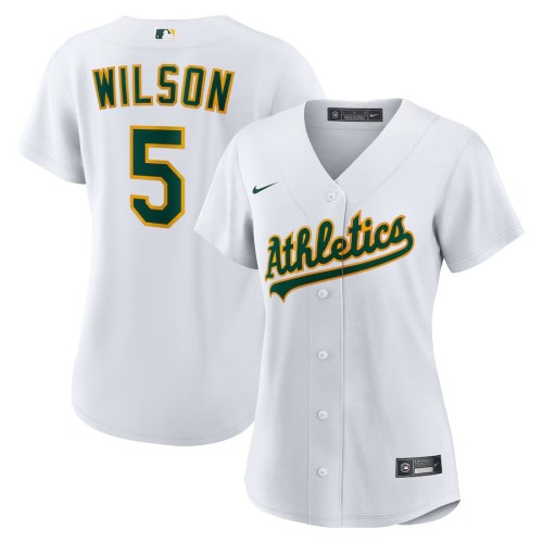 Women's Athletics Jacob Wilson White Home Replica Jersey