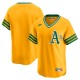 Men's Athletics Gold Cooperstown Collection Limited Jersey