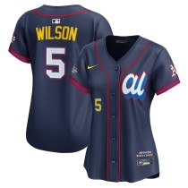 Women's American League Jacob Wilson Navy 2025 All-Star Edition Limited Player Jersey