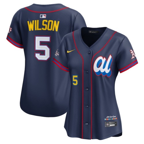 Women's American League Jacob Wilson Navy 2025 All-Star Edition Limited Player Jersey