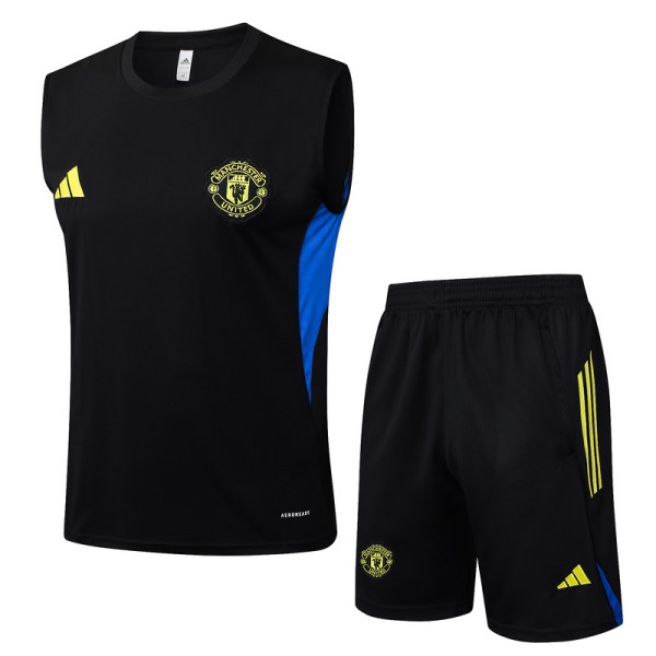 MUFC 25/26 Sleeveless Jersey and Shorts Set D2596