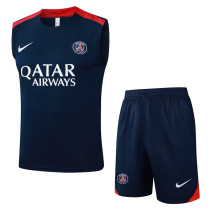 PSG 25/26 Sleeveless Jersey and Shorts Set D2582