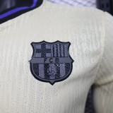Player Version Barcelona 25/26 Away Long Sleeve Authentic Jersey