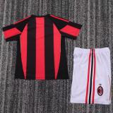Kids AC Milan 2010/2011 Home Retro Kit