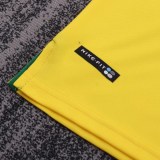 Kids Brazil 1998/2000 Home  Long Sleeve Retro Kit