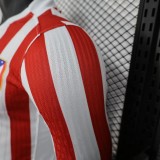 Player Version Atlético de Madrid 25/26 Home Long Sleeve Authentic Jersey