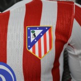 Player Version Atlético de Madrid 25/26 Home Long Sleeve Authentic Jersey