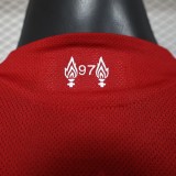 Player Version Liverpool 25/26 Home Long Sleeve Authentic Jersey