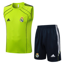 Real Madrid 25/26 Retro Sleeveless Jersey and Shorts Set D25117