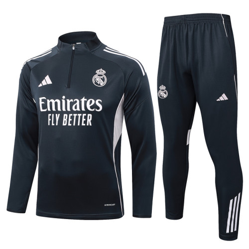 Real Madrid 25/26 Half-Zip Training Top and Pants Set B2562