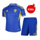 Kids Leeds United 25/26 Away Jersey and Short Kit